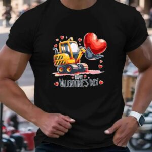 Love Valentine'S Day T-Shirt,   Couple T-Shirt, Couple Christmas, Fashion Casual T-Shirt, Short-Sleeved T-Shirt