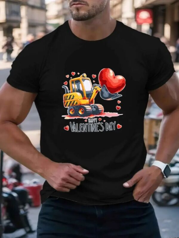 Love Valentine’s Day Couple T-Shirt – Matching Casual Tee